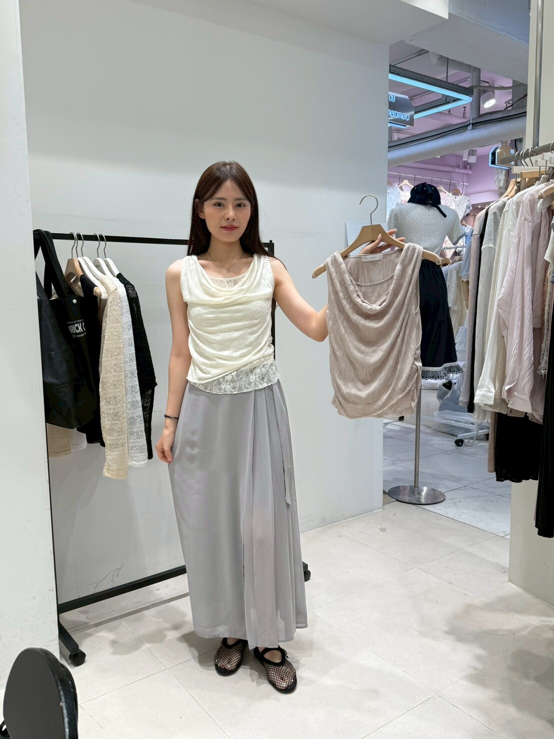 HU6316 垂墜感女神背心
