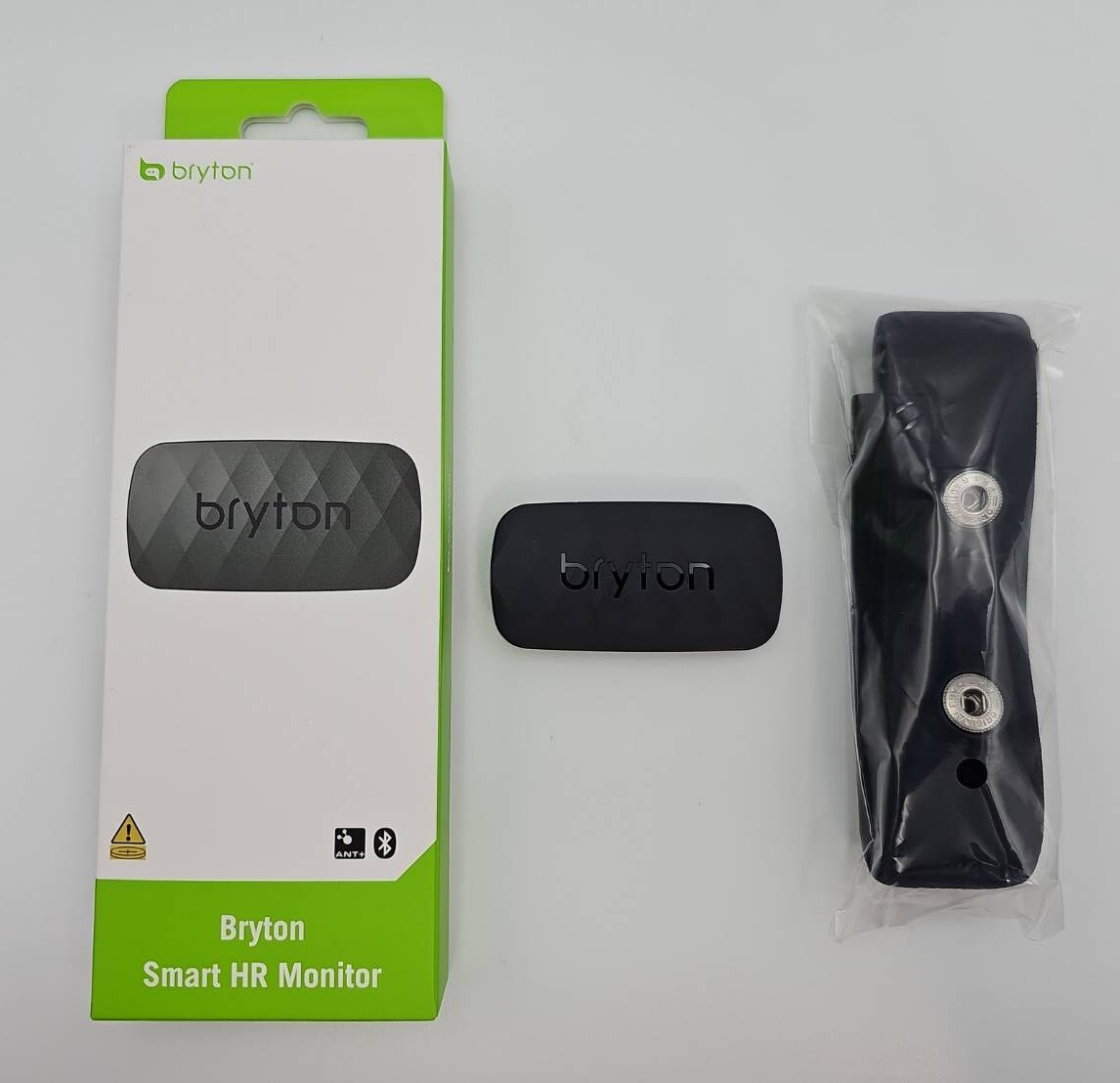 新款盒裝 Bryton 心跳錶帶組 心跳錶 心跳感測器 ANT+ / BLE 智慧心率帶監控組 錶頭 錶帶子 有ANT+頻率,有藍芽,GARMIN也可以用 保固一年