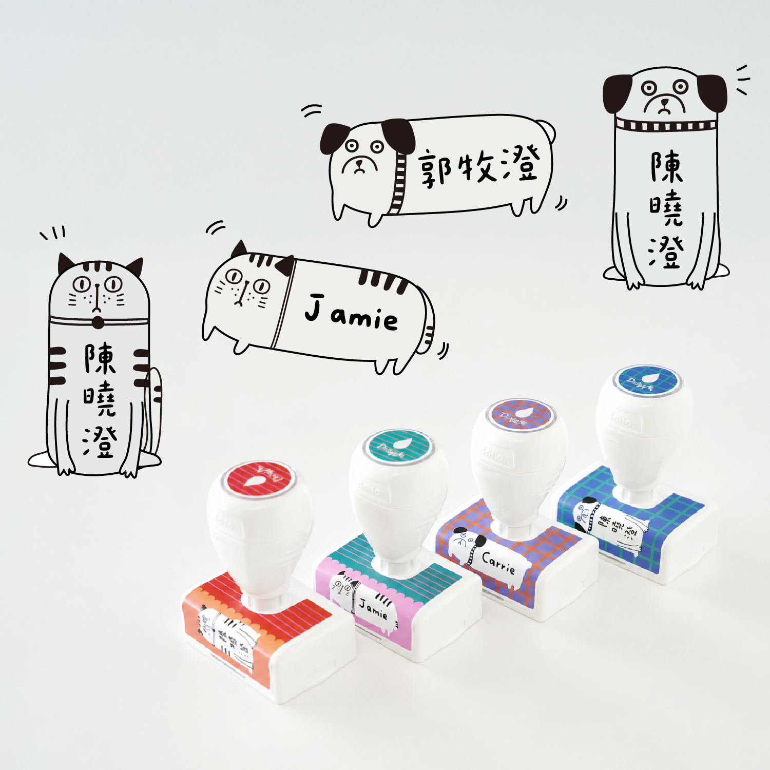 衣物印章-動物款