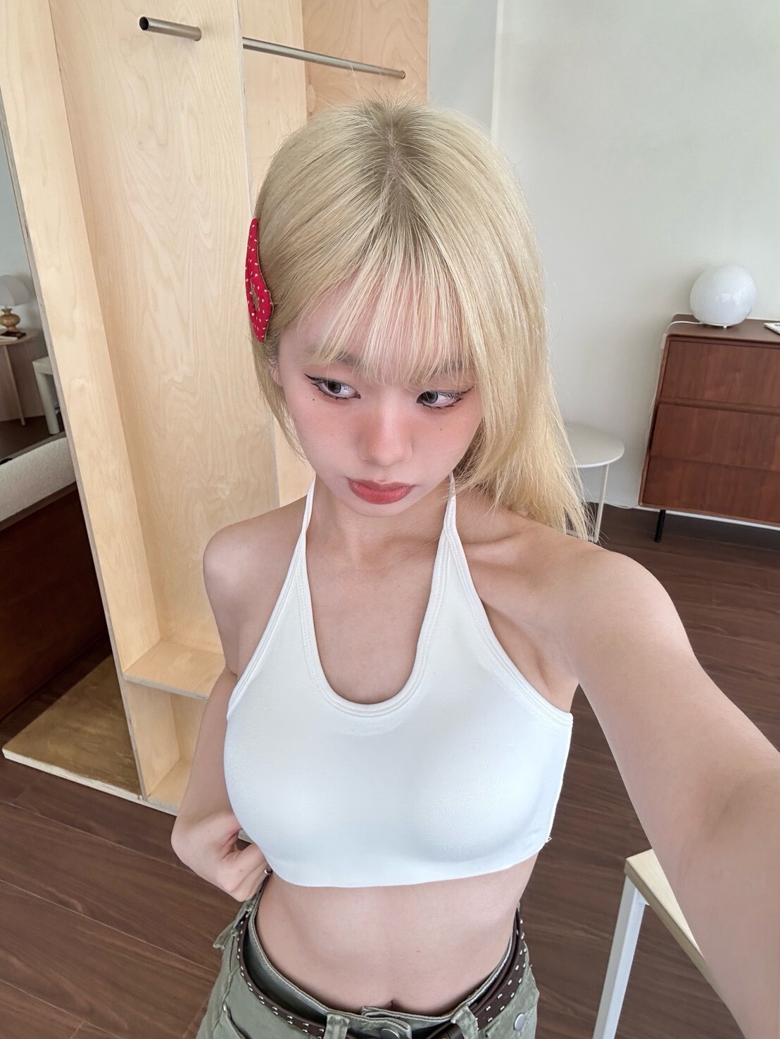 只要基礎色!綁脖bra top/小可愛