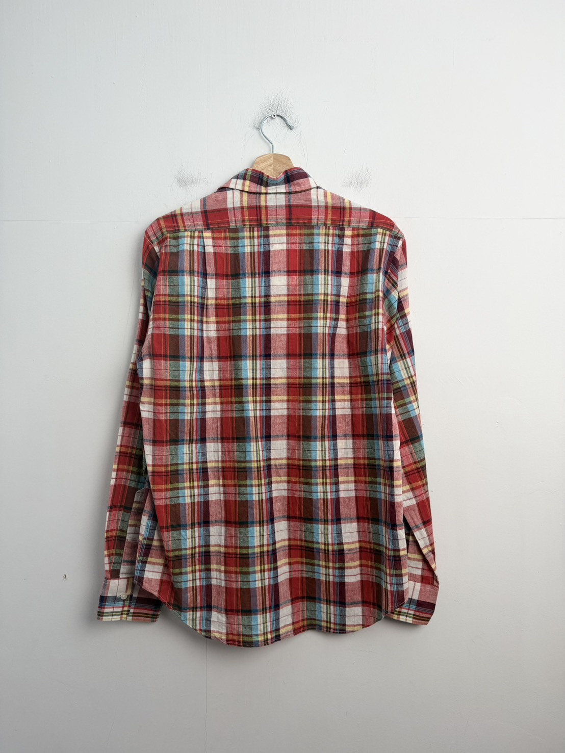 BAPE ONE POINT CHECK SHIRT SIZE M