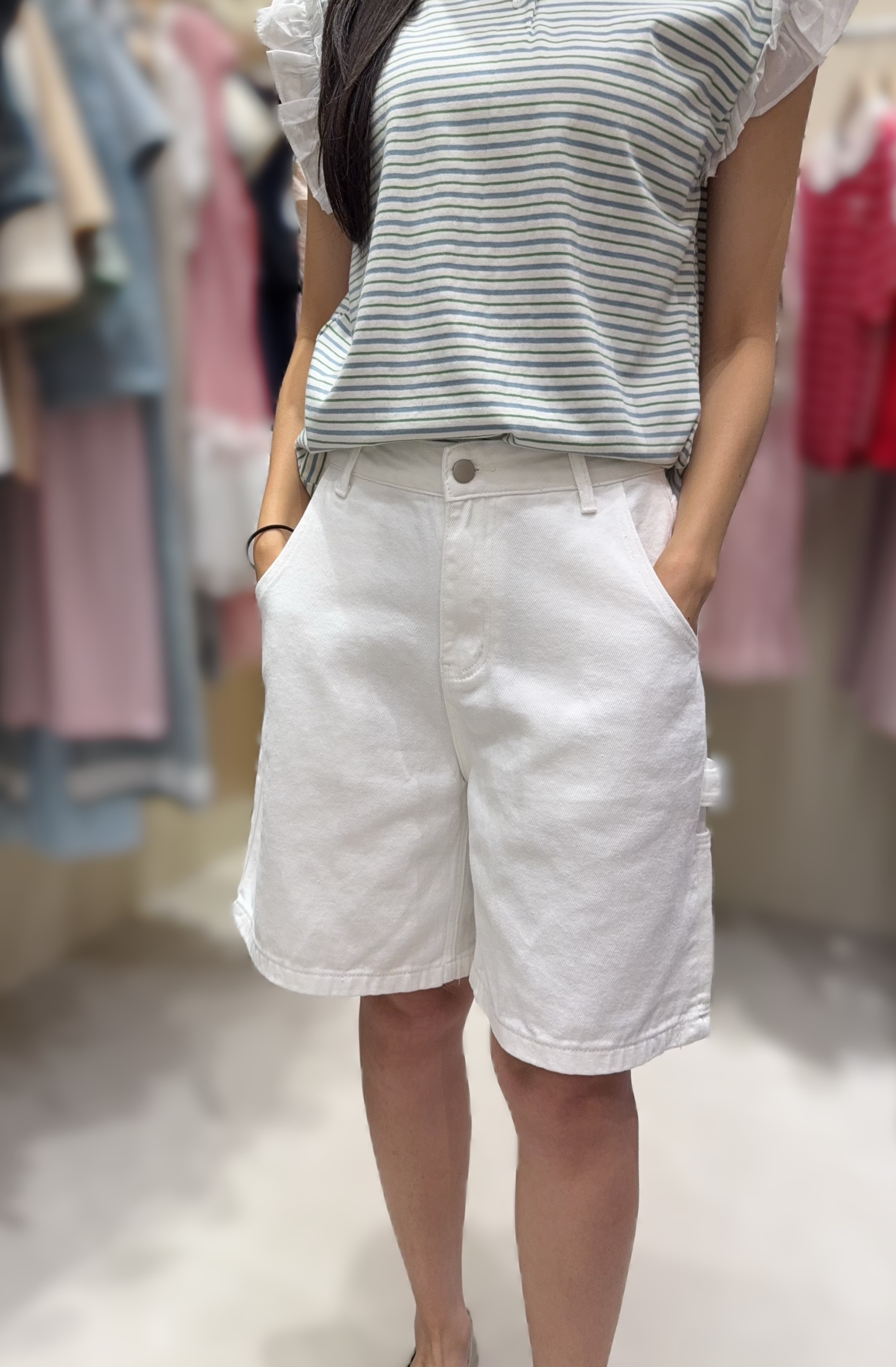 ME89  褲 S:腰28  HIP44  長20.5   /M:腰30   HIP 46  長 21  /L:腰32  HIP48  長 21  $499 (一口價)
