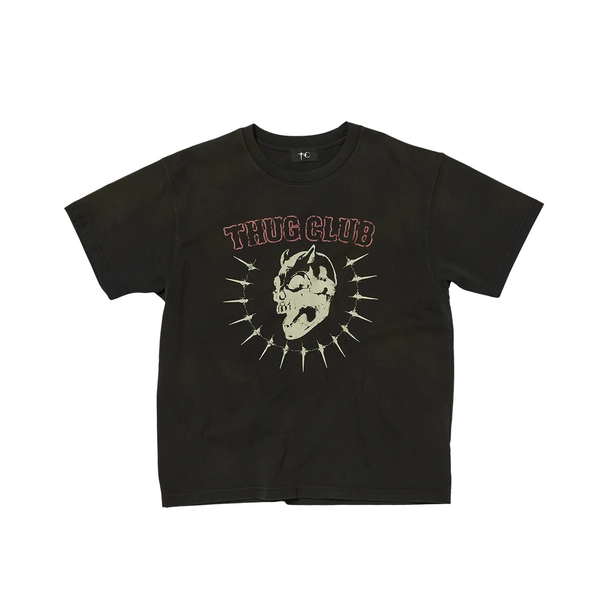 【Focus Store】現貨 Thug Club Vintage Riding Skull T-shirt 復古水洗短袖 兩色