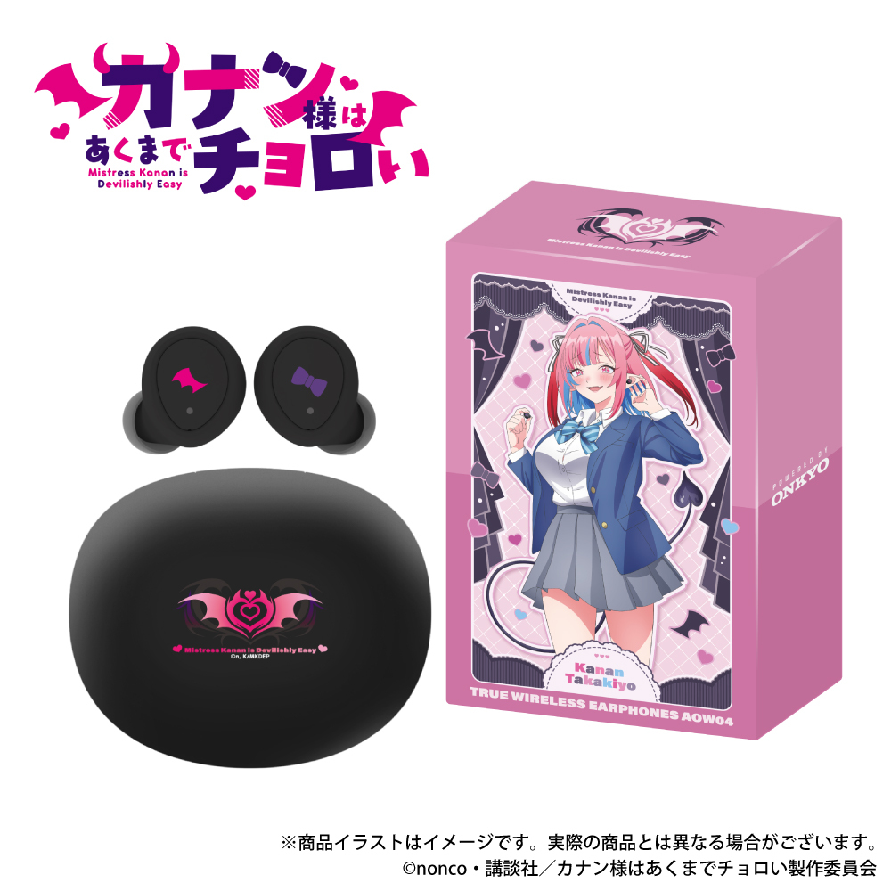 「ACG.GO」「預購」ワイヤレスイヤホン ANIMA AOW04「カナン様はあくまでチョロい」コラボモデル 無線耳機