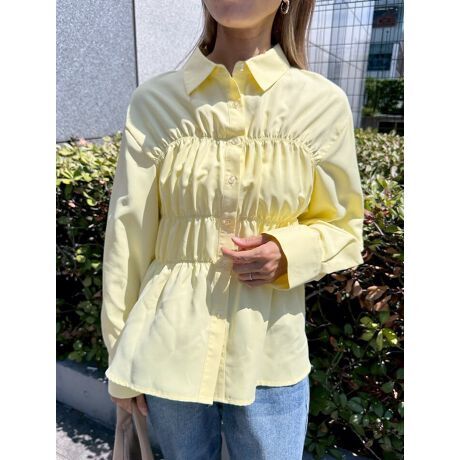 Bustier Design Long Sleeve Shirt 馬甲剪裁長袖襯衫