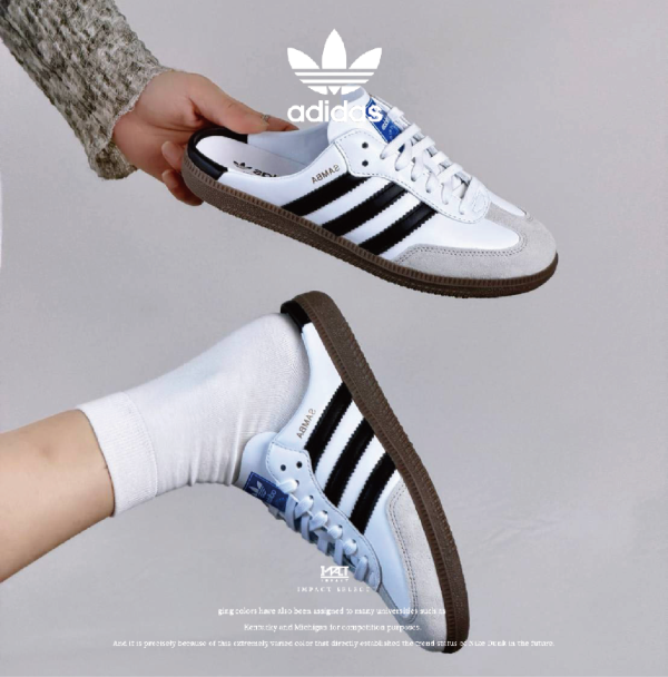 ADIDAS ORIGINAL SAMBA OG MULE  穆勒鞋 LB3814
