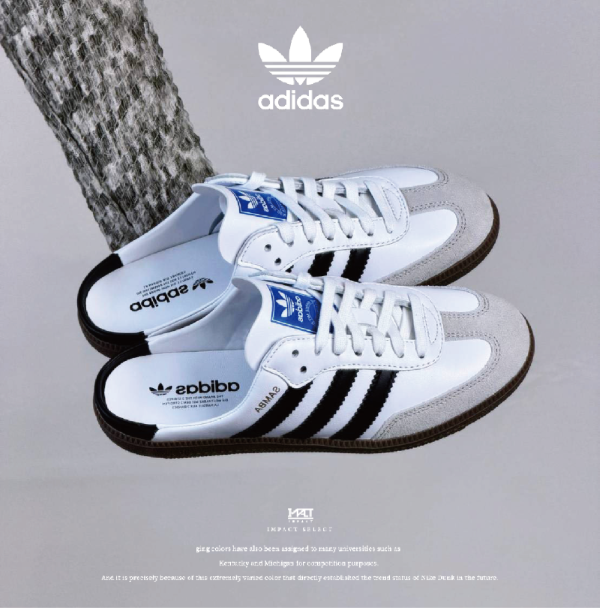 ADIDAS ORIGINAL SAMBA OG MULE  穆勒鞋 LB3814
