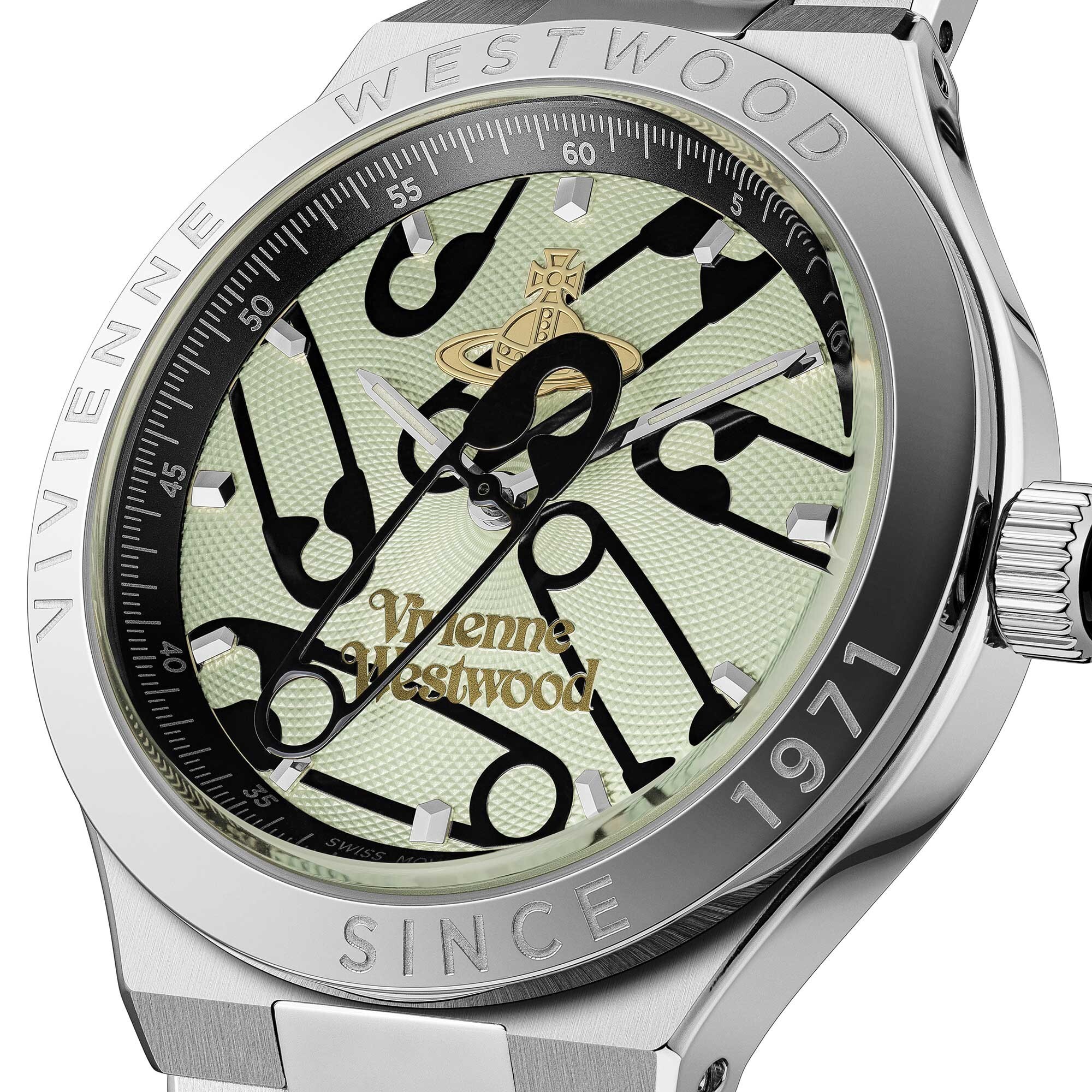 VV345LUMSL 西太后 Vivienne Westwood Berwick 37mm 夜光 綠色錶盤 女裝 手錶 (香港行貨)