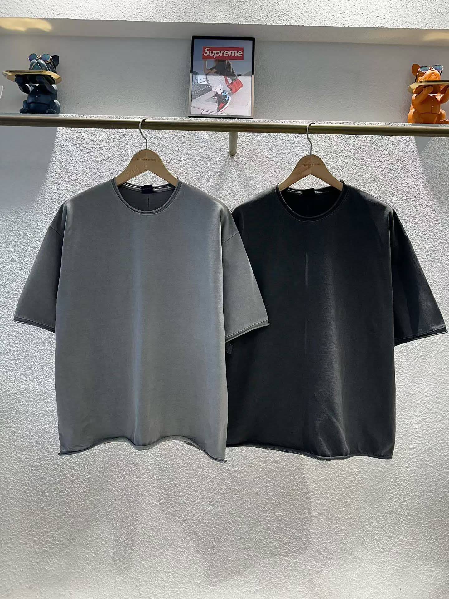 洗水淨色短袖Tee AUDAU-026T