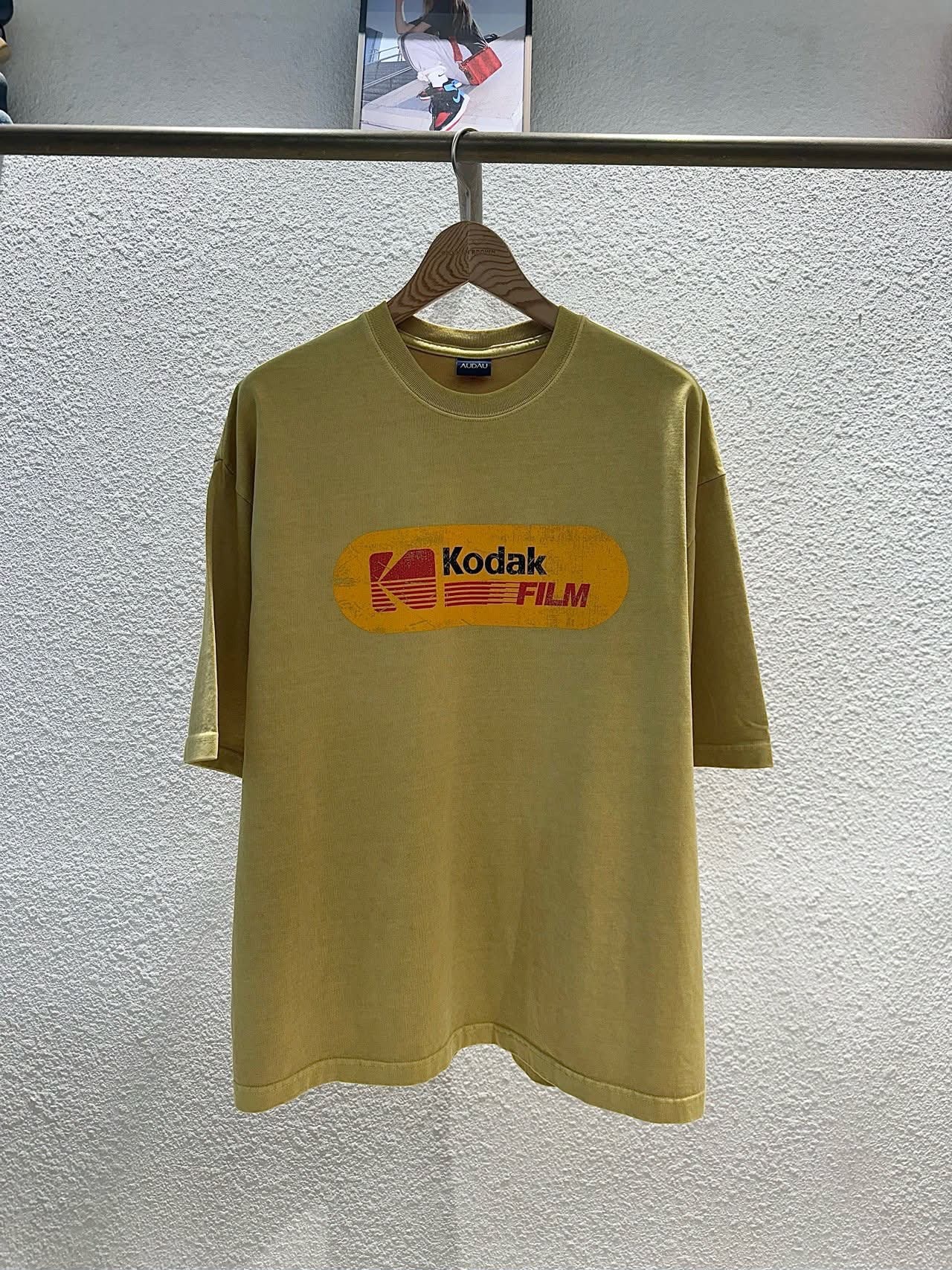 英文字圖案短袖Tee AUDAU-030T