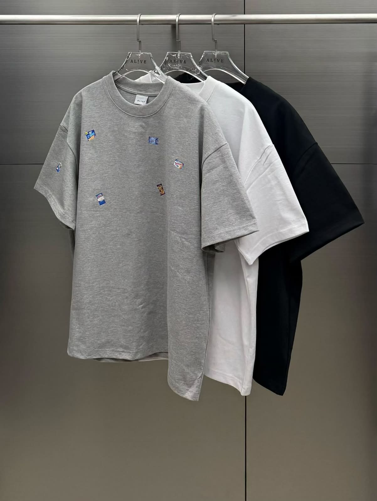圖案短袖Tee AL!VE-007T