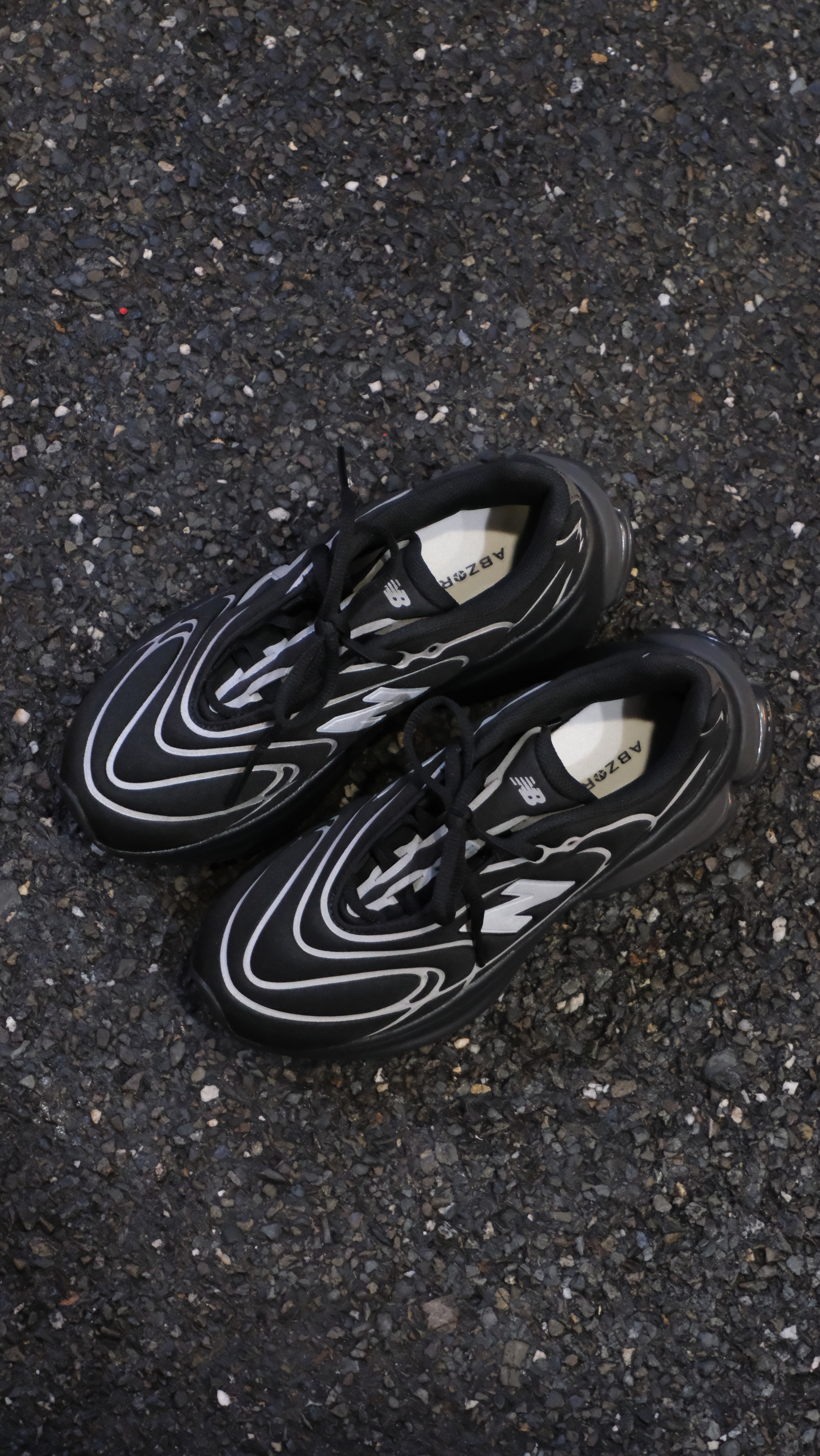New Balance NB 5030 黑銀 金屬 壓紋 加厚 緩衝墊 休閒鞋 運動鞋 U50307G4