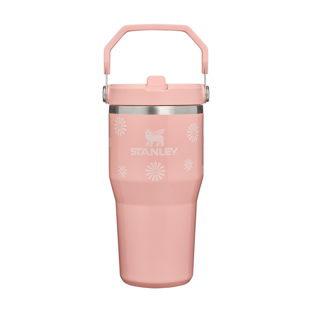 少 量 現 貨丨Stanley 1913 IceFlow™ 手提吸管杯 2.0 Flip Straw Tumbler 雪酪雛菊 20oz