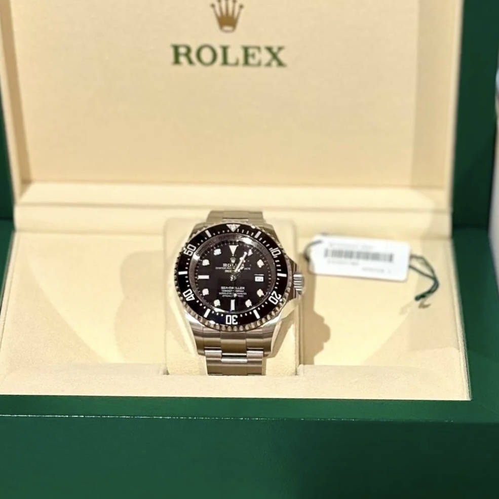 全新ROLEX 黑水鬼 44MM , Sea-Dweller Deepsea, 126660, 勞力士深潛, #BRAND NEW #香榭站正品