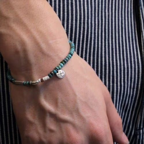 Atease - SILVER&TURQUOISE BZ BRACELET EASY [AB-SVTQ-EASY]