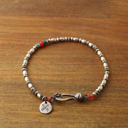 Atease - NATIVE BEADS BRACELET [AB-NBZ-SV-S]