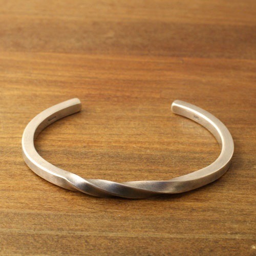 Atease - NEJIRI BRACELET / SILVER [AB-11-N]