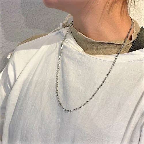 Atease - RANDOM CHAIN NECKLACE 2 / Silver [AN-CHAIN-RDM2]