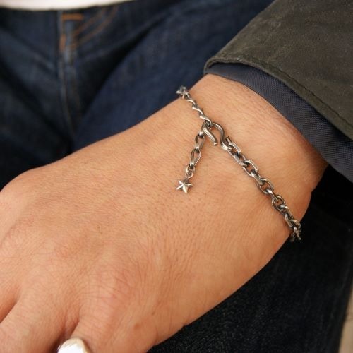 Atease - FADED COIN CHAIN BRACELET [AB-FADED-CHAIN]