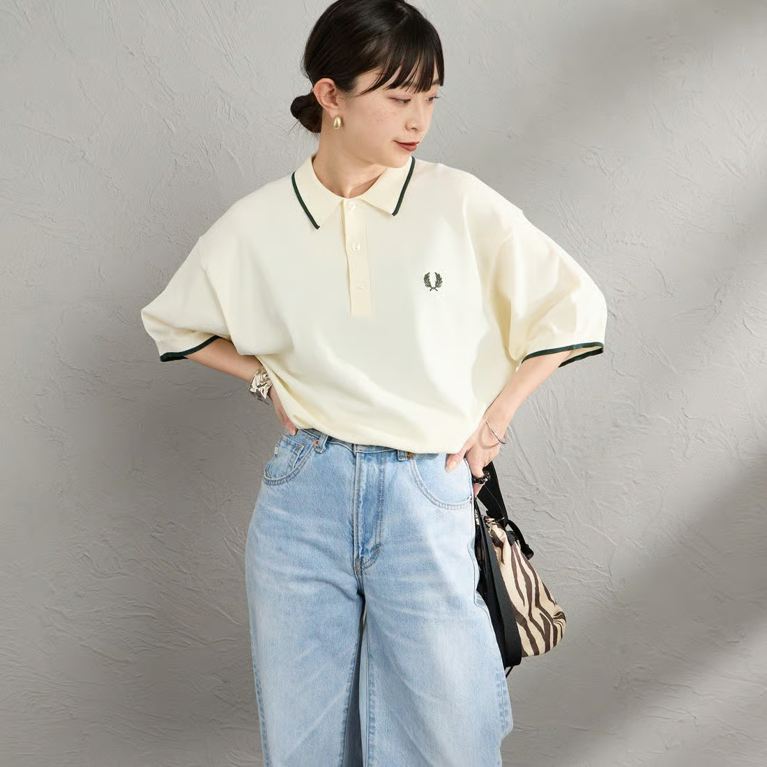 日本限定｜FRED PERRY 別注 Summer Knit Polo
