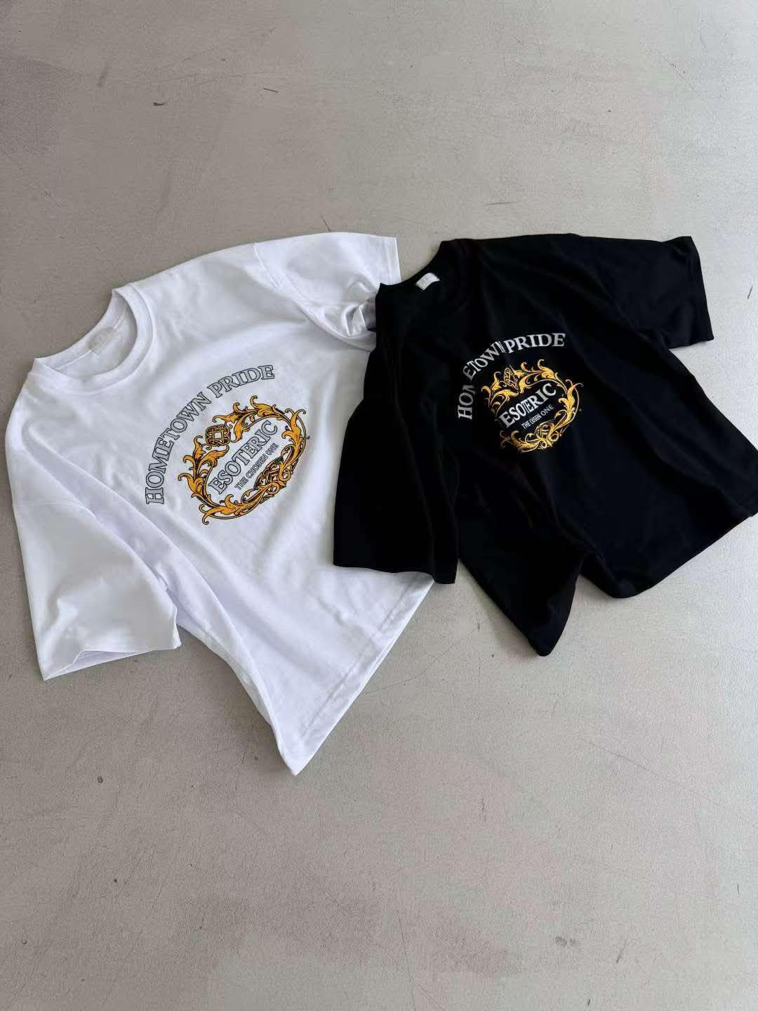 英文字圖案短袖BoxyTee RAIZ-011T