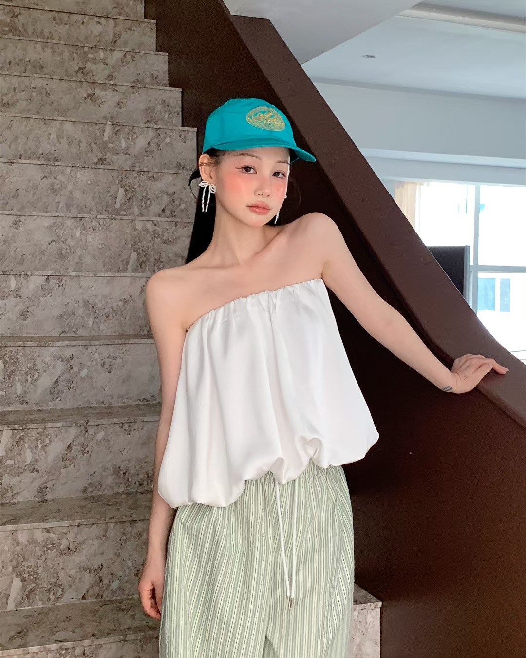 鬆緊緞面平口泡泡