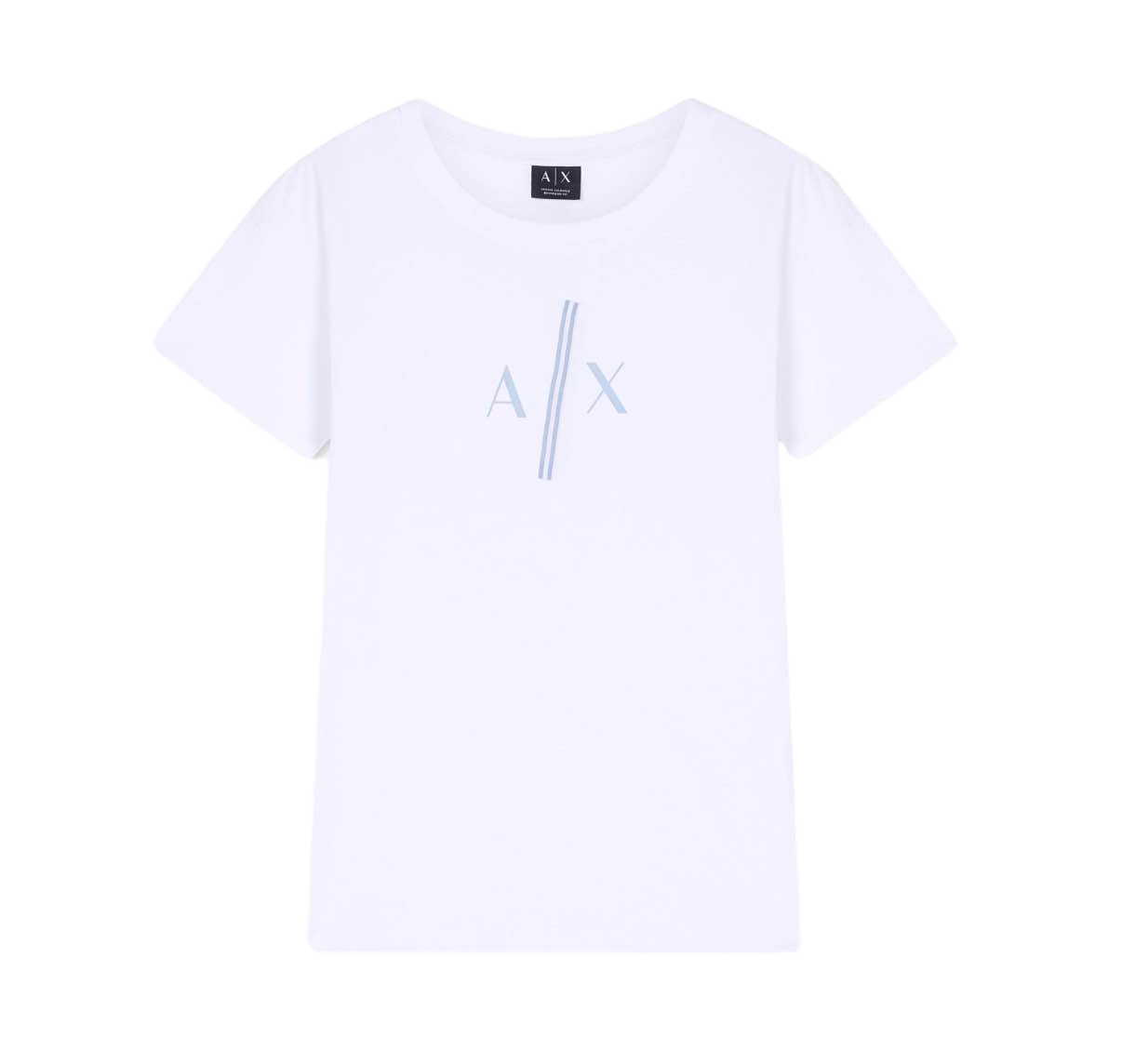 【Armani Exchange】Armani T-Shirt boyfriend fit  白