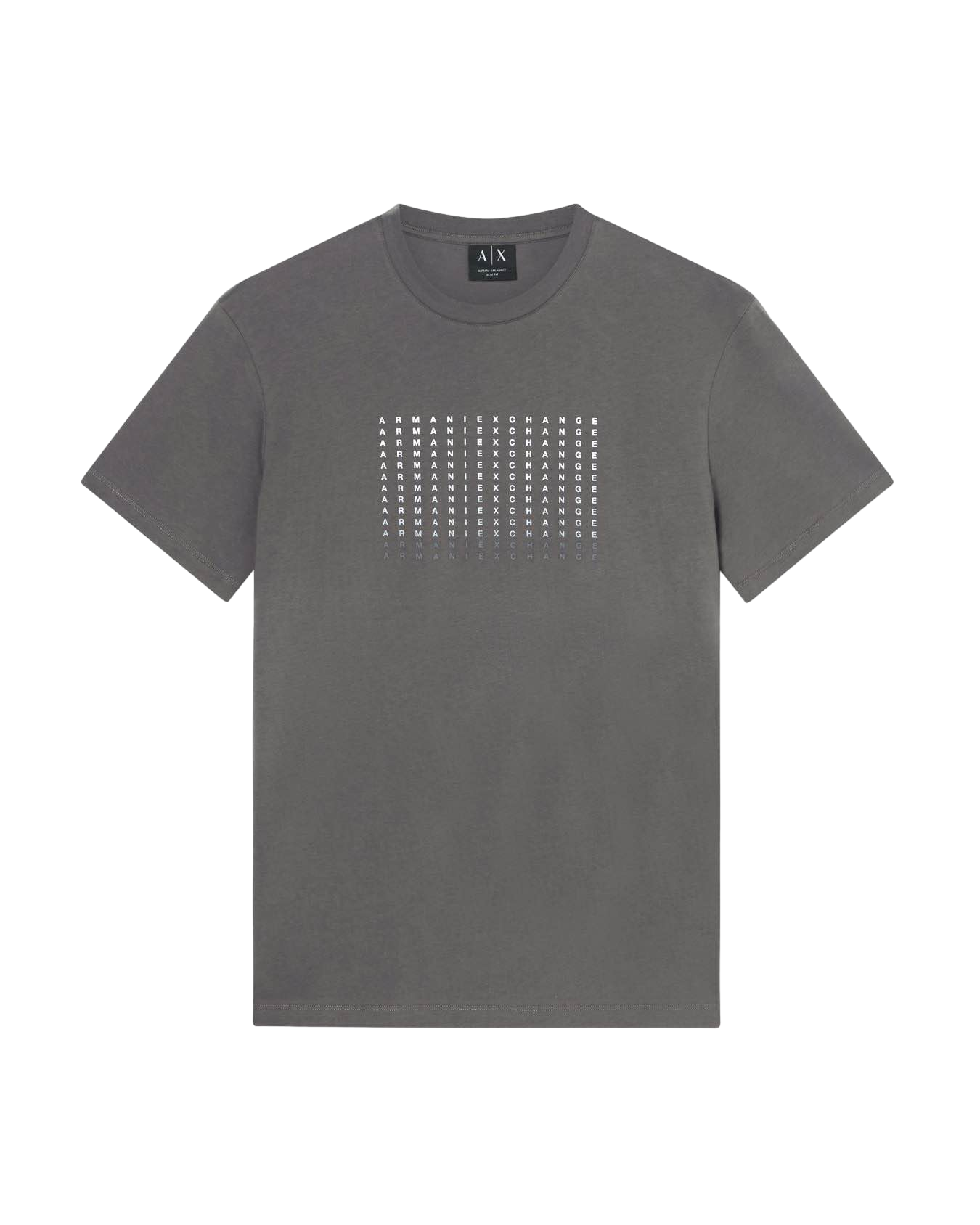 【Armani Exchange】Armani Exchange T-Shirt Girocollo Manica Corta  灰