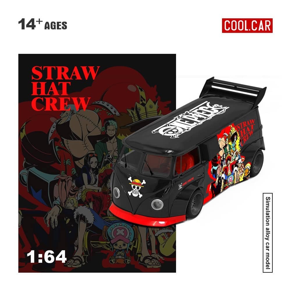 PO-$150 * COOL CAR * 1:64 VOLKSWAGEN T1 ONE PIECE LIVERY