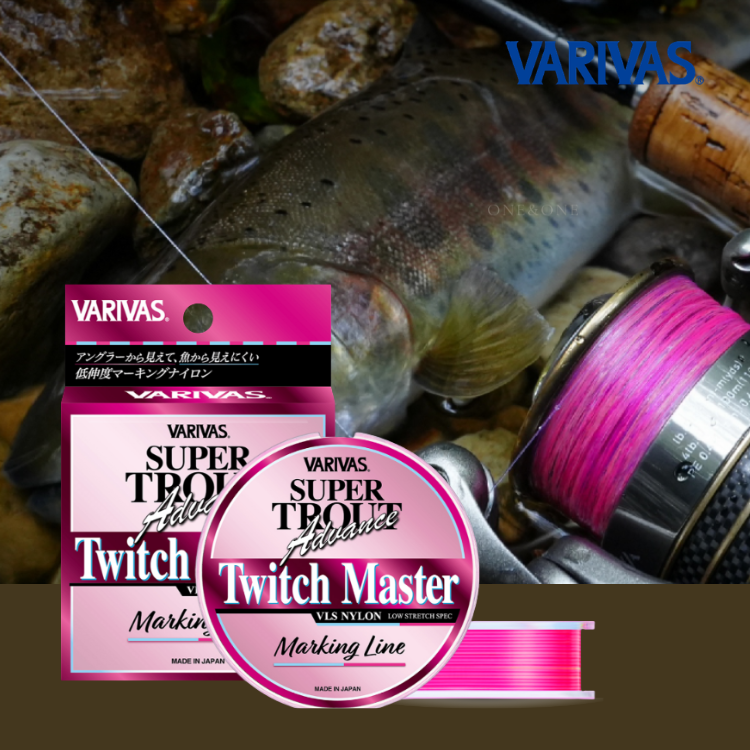 VARIVAS Super Trout Advance Twitch Master Marking Nylon