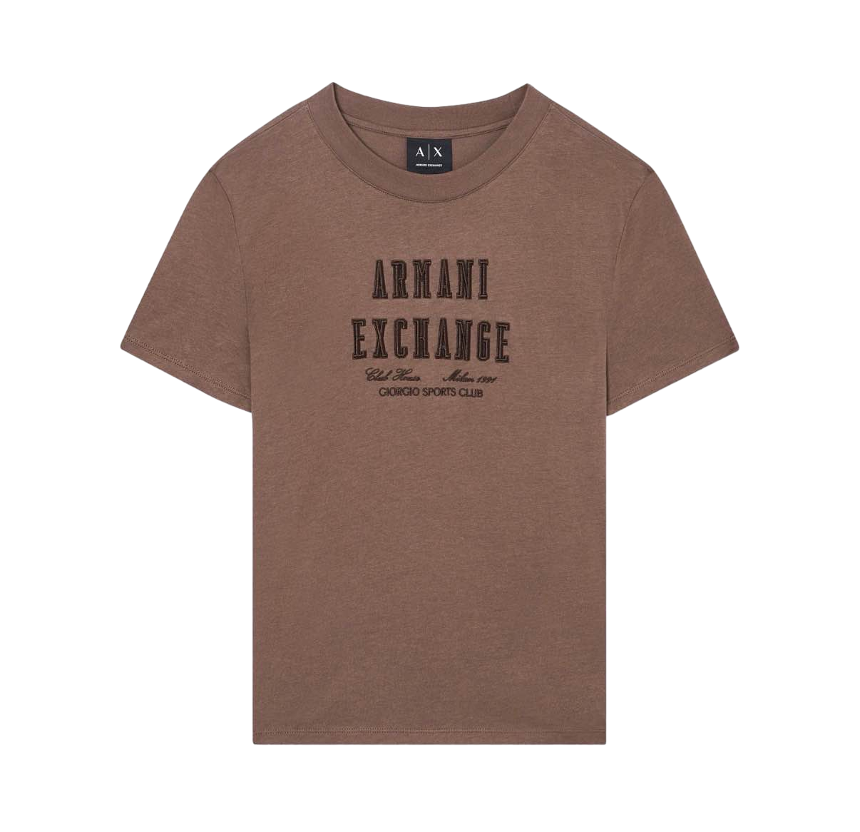 【Armani Exchange】T-Shirt  咖