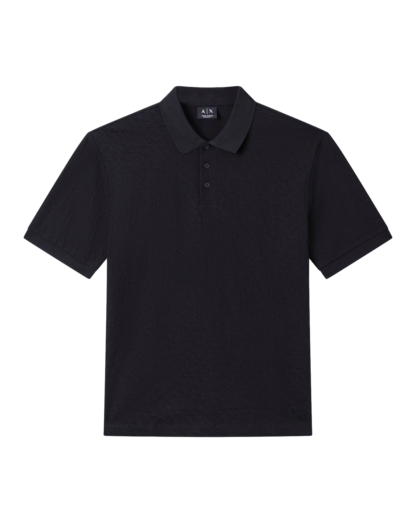 【Armani Exchange】Polo  黑