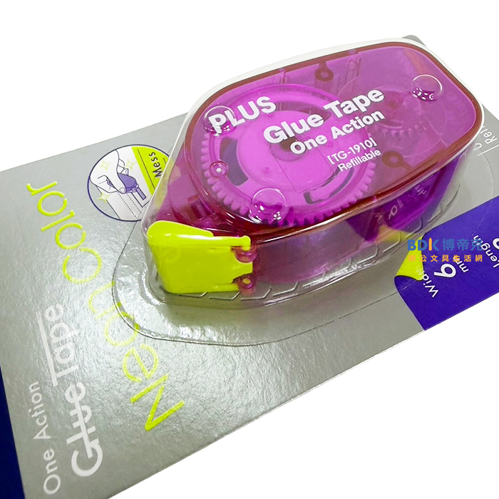 PLUS 台灣普樂士 Neon Color 立可貼 豆豆貼 米豆 TG-1920-LE-AS 系列