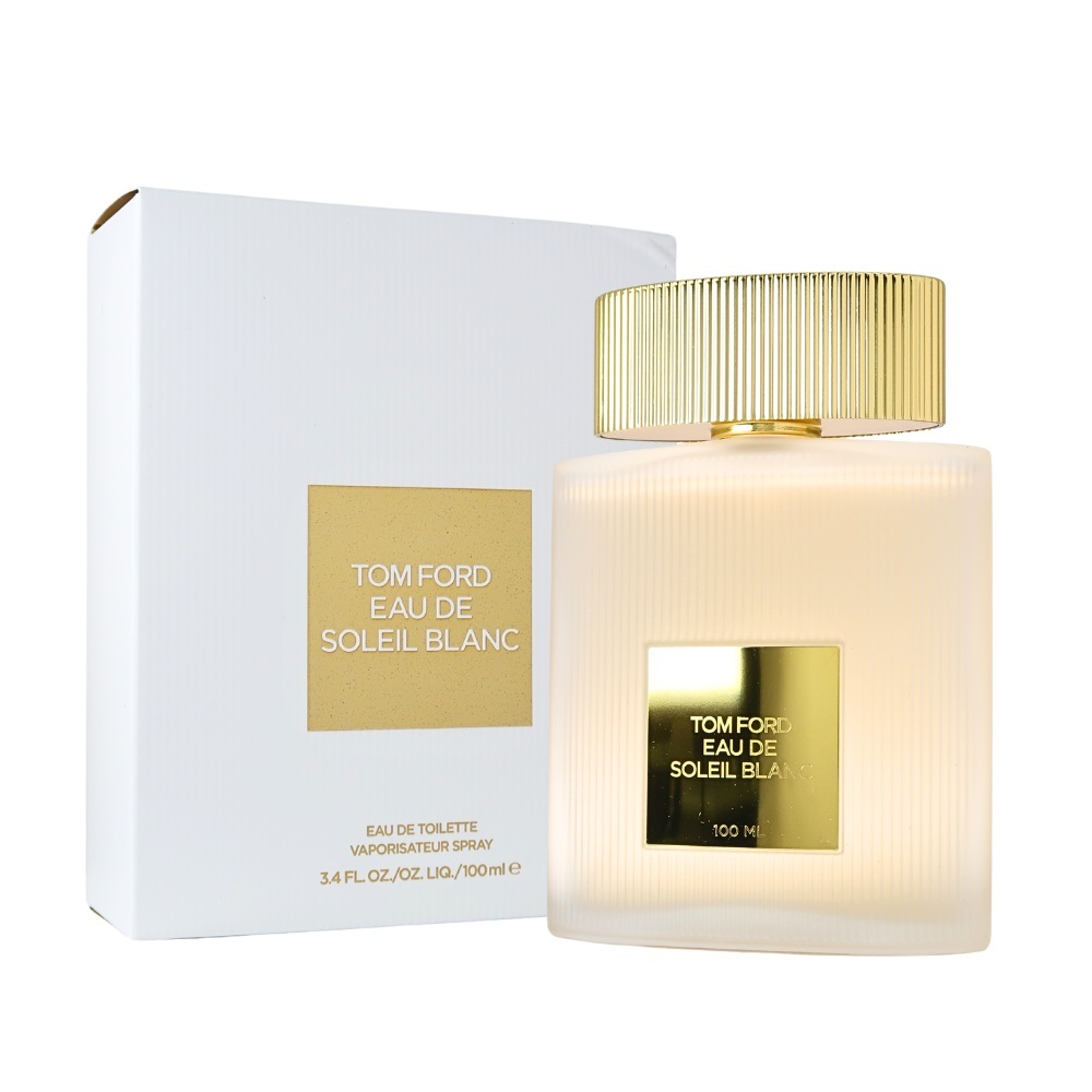 [內容物全新,外盒盒損] Tom Ford Eau De Soleil Blanc 夏日沙灘清新版淡香水 EDT 100ml (新版)