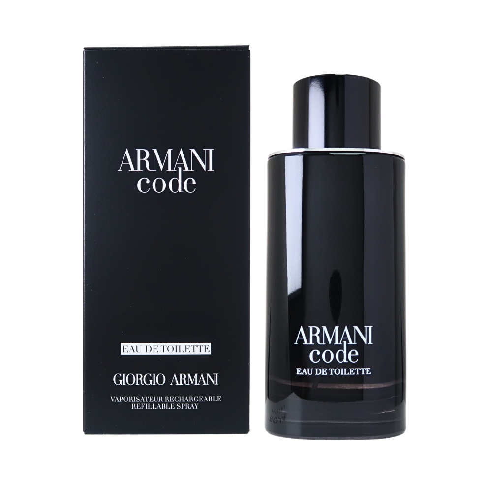 [內容物全新,外盒盒損] Giorgio Armani 亞曼尼 Code 黑色密碼男性淡香水 EDT 125ml