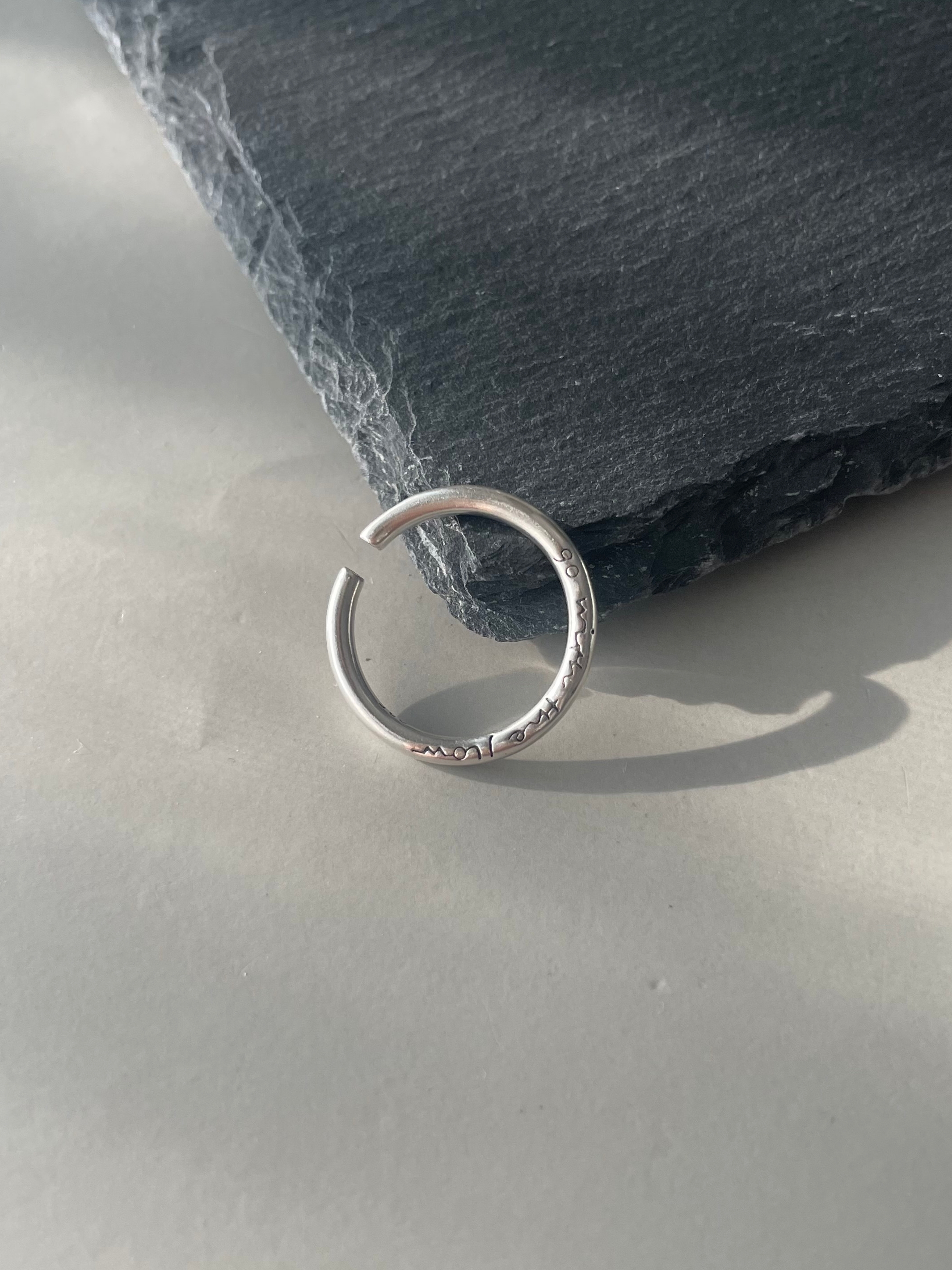 letter ring