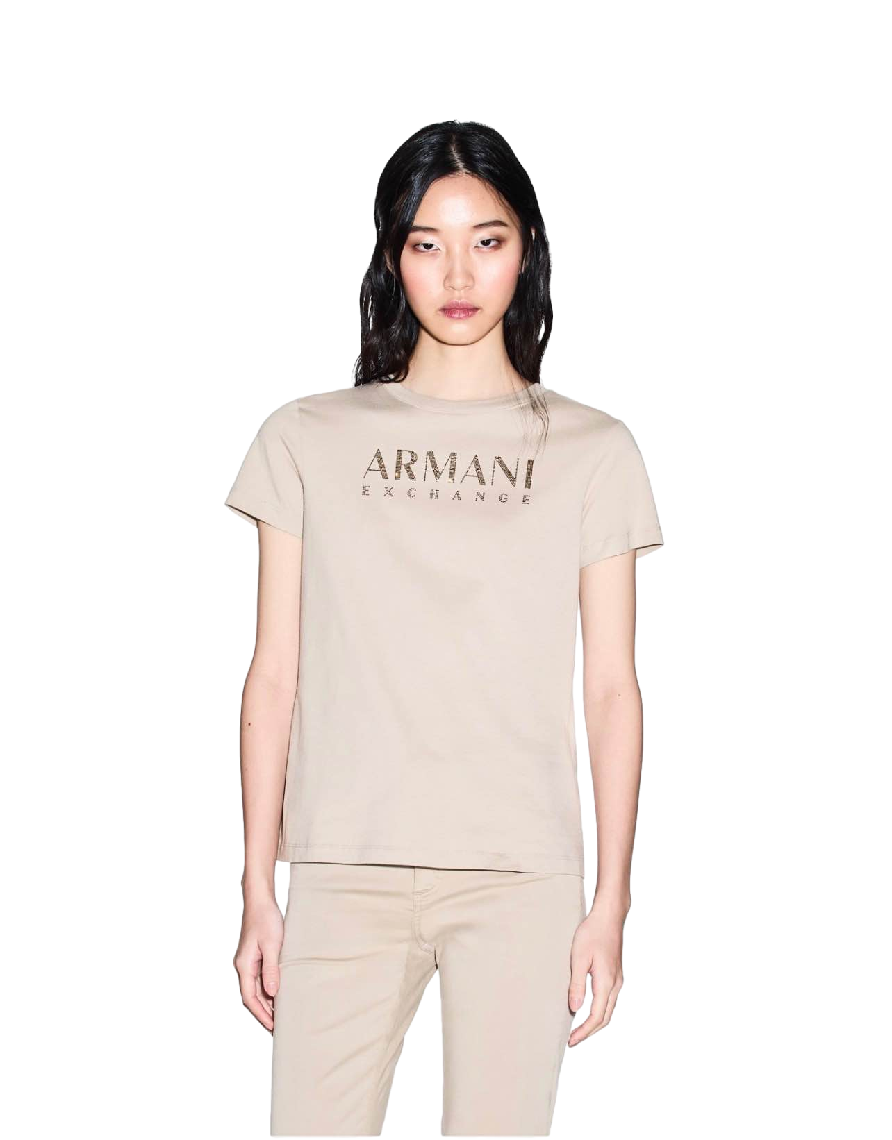 【Armani Exchange】T-Shirt  米