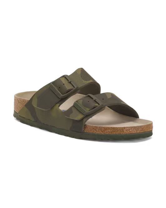 【預購】BIRKENSTOCK H061720  Arizona Soft Footbed 女裝軟墊雙帶涼鞋 (軍綠色迷彩)