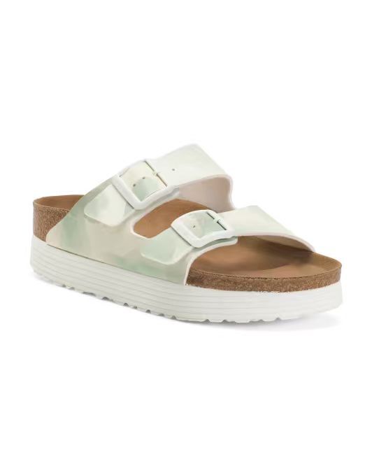 【預購】BIRKENSTOCK H061721  Arizona 女裝仿麂皮厚底涼鞋 (薄荷綠)