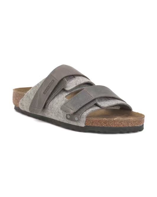 【預購】BIRKENSTOCK H061725  Uji 男裝休閒涼鞋 (灰白色)