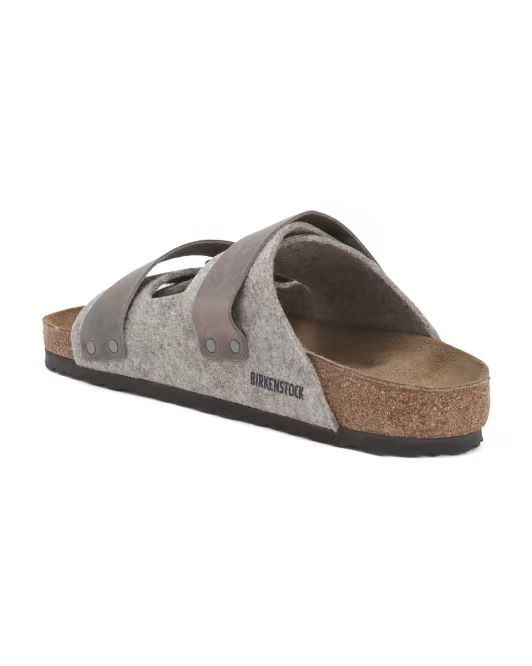 【預購】BIRKENSTOCK H061725  Uji 男裝休閒涼鞋 (灰白色)