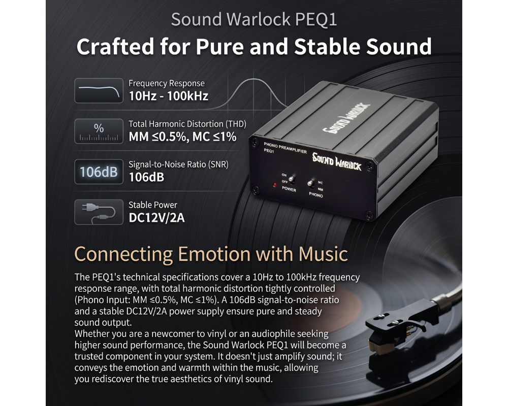 Built for Pure and Stable Sound