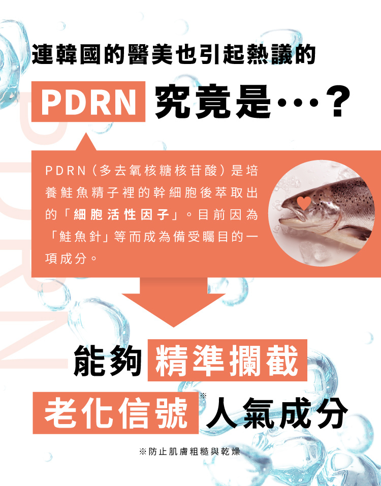 韓國醫美話題成分 PDRN鮭魚針抗老原理
