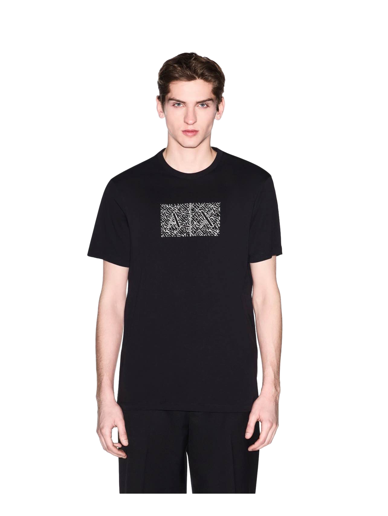 【Armani Exchange】T-Shirt  黑