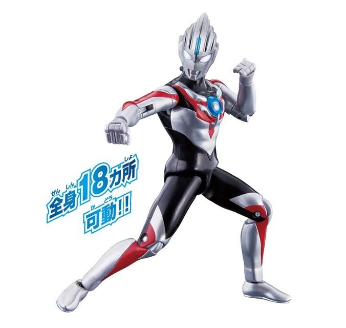【玩具研究中心】萬代 超人力霸王 歐布 原始形態套組 可動公仔