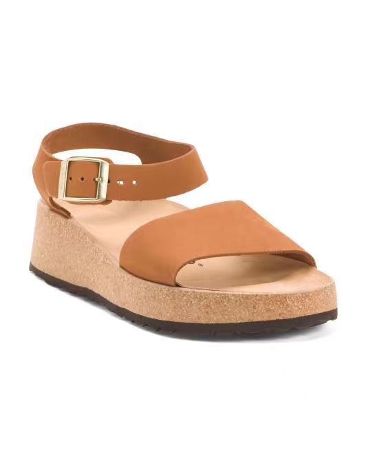 【預購】BIRKENSTOCK H061737 Leather Glenda 女裝雙帶涼鞋 (褐色)