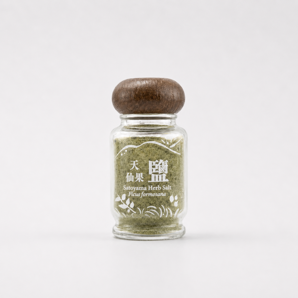 雙連埤里山合作社｜天仙果風味鹽 (細鹽罐) 純素｜25g