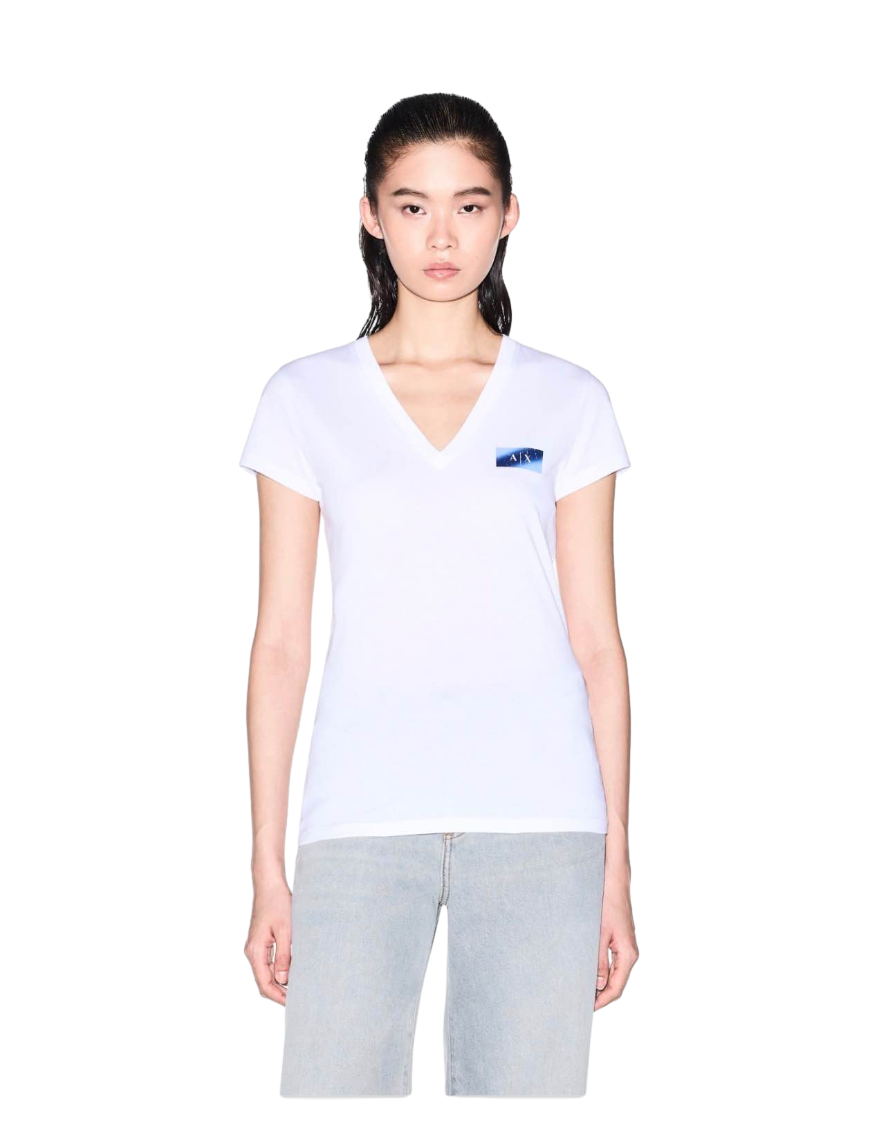 【Armani Exchange】T-Shirt  白