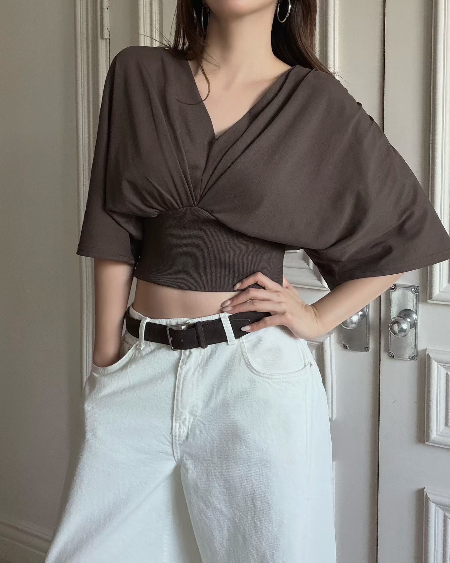 RD2645 V neck BL