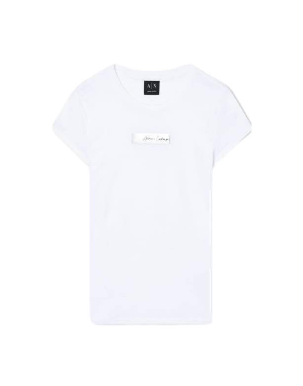 【Armani Exchange】T-Shirt  白